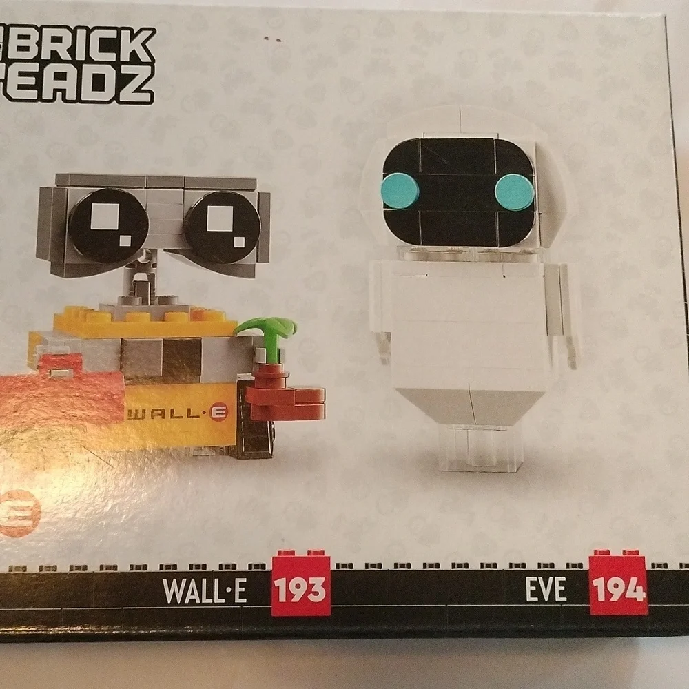 Lego Brick headz 40619 Eve + WALL-E Building Set